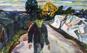  asesino Pintura - el asesino 1910 Edvard Munch